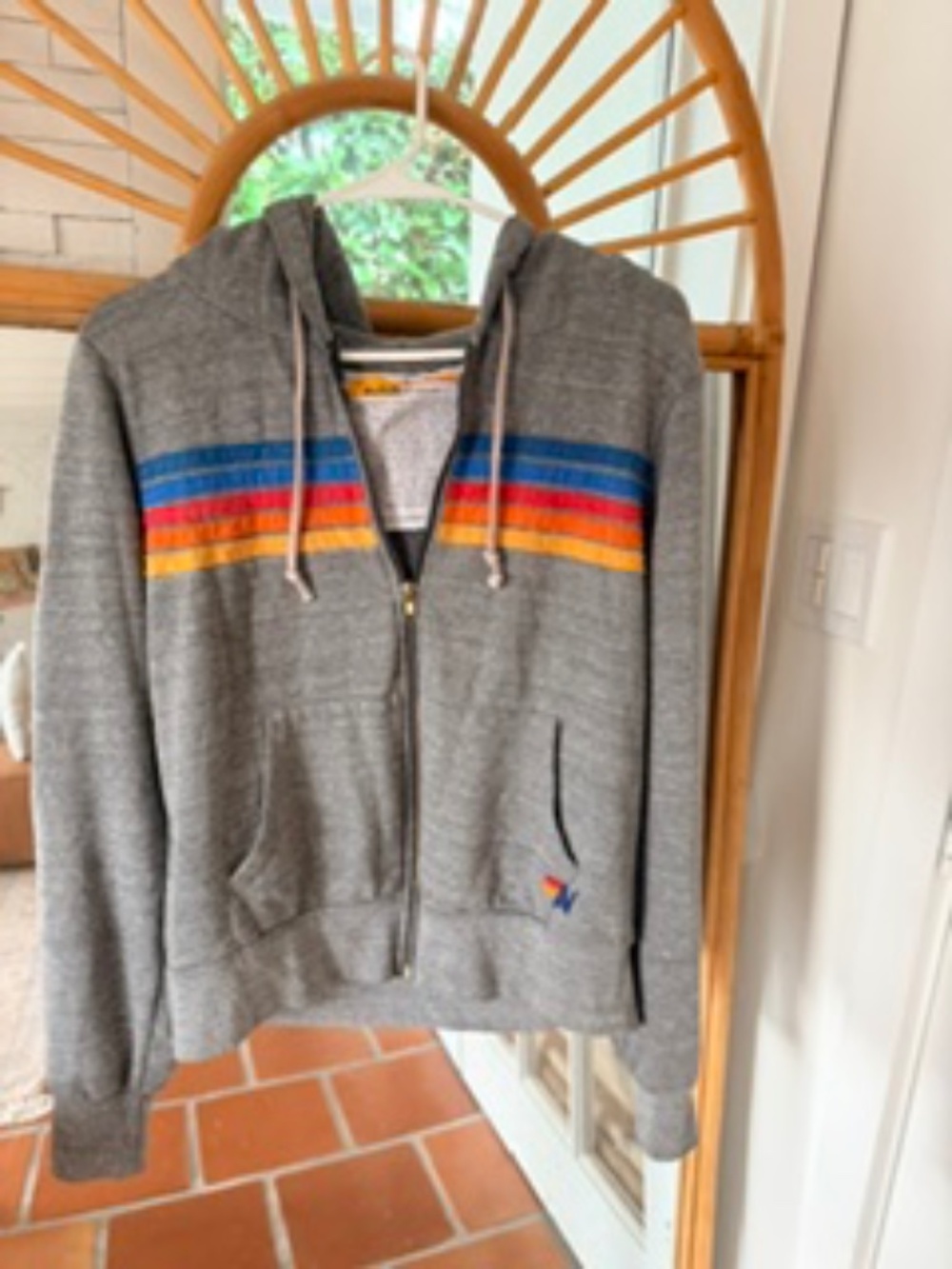 Aviator Nation zip hoodie